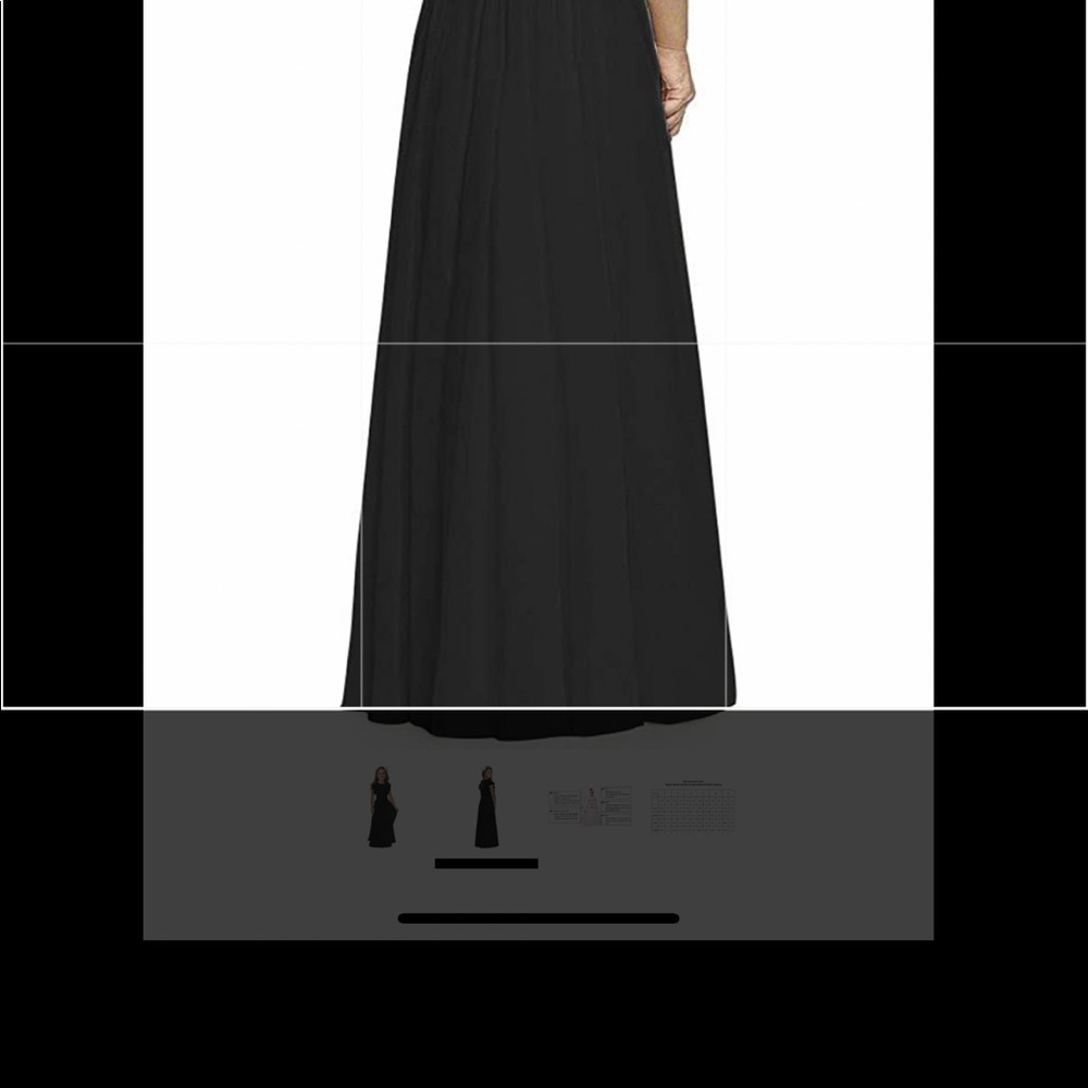BLACK FORMAL/CASUAL DRESS - Picture 2 of 4